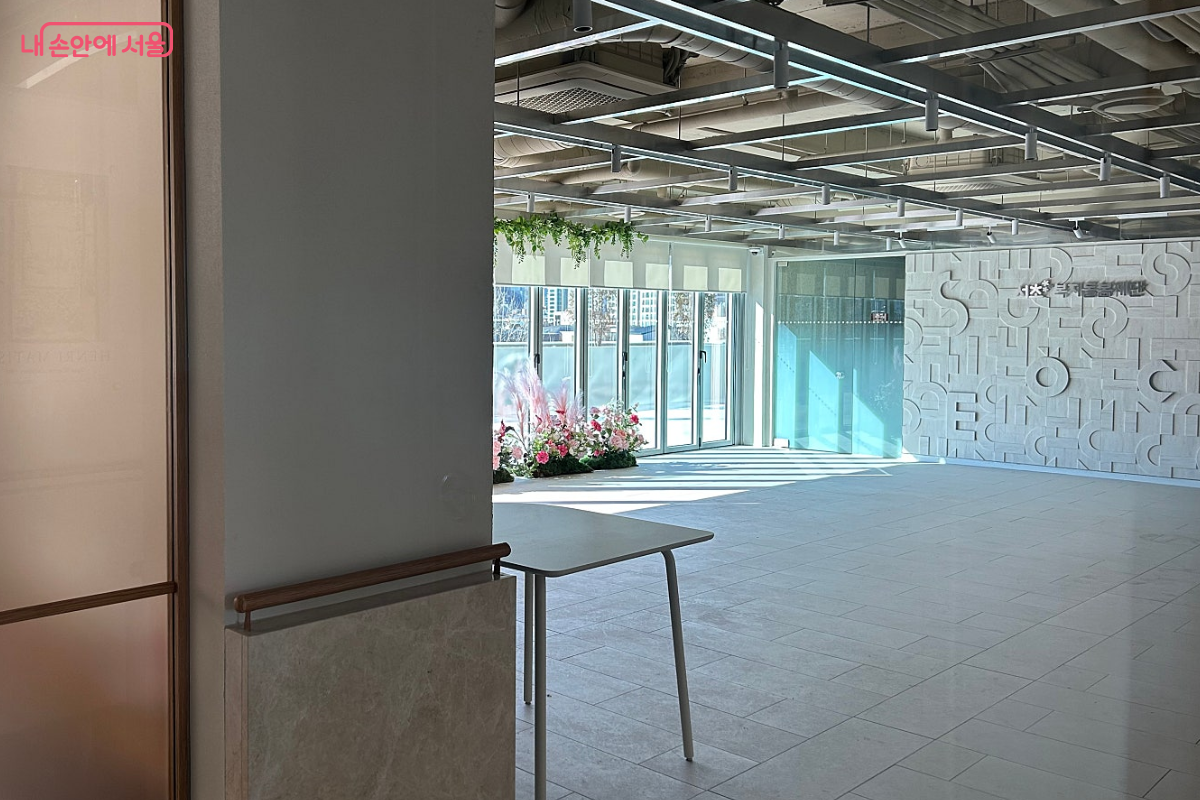 서초복지돌봄재단의 내부 모습 &copy;류한민