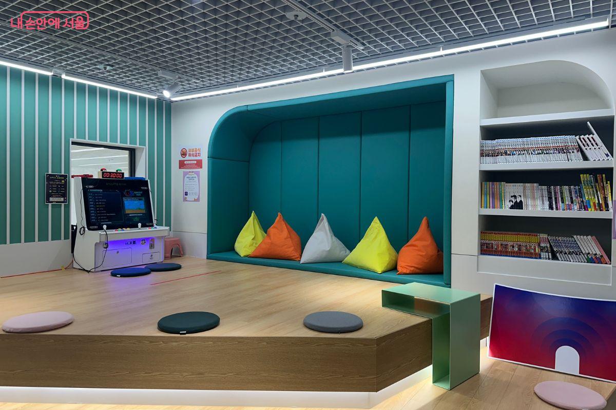 청소년들이 편하게 쉴 수 있는 공간이다. &copy;김재형