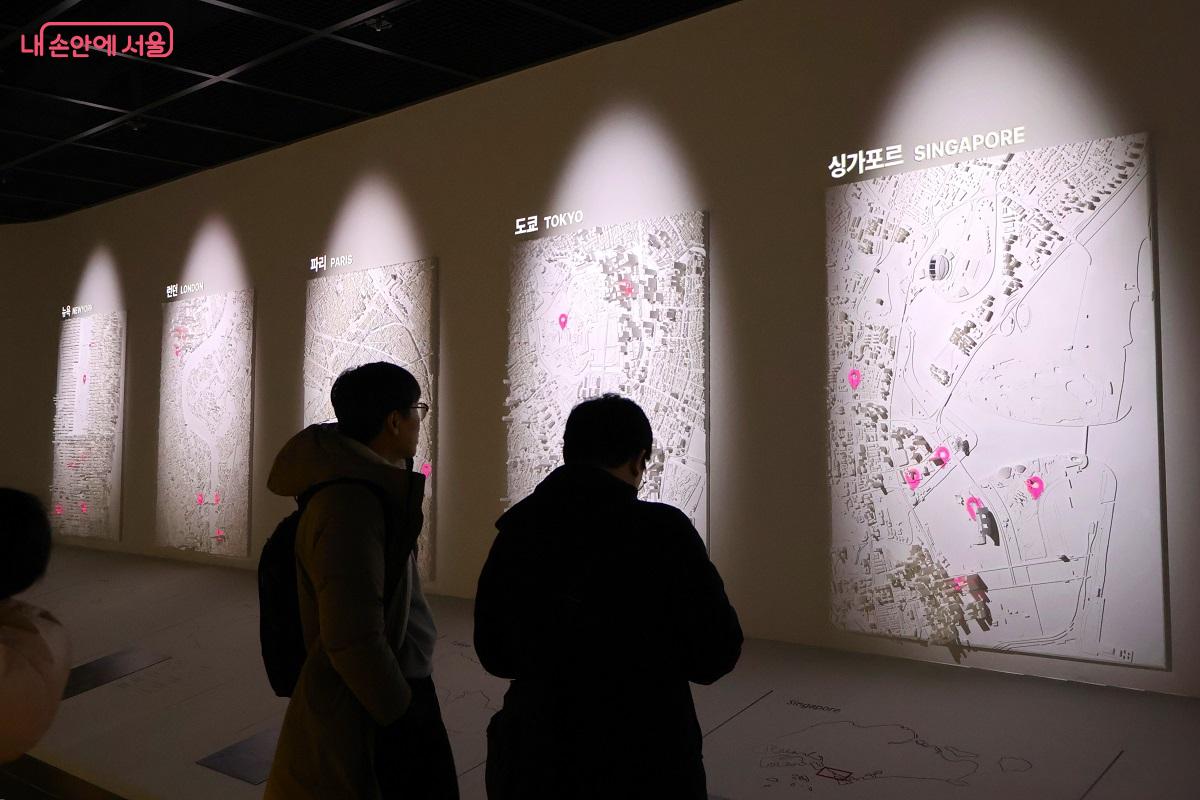 세계 5대 도시를 통해 서울의 도시 경쟁력과 글로벌 비전을 경험할 수 있는 공간 &copy;이봉덕