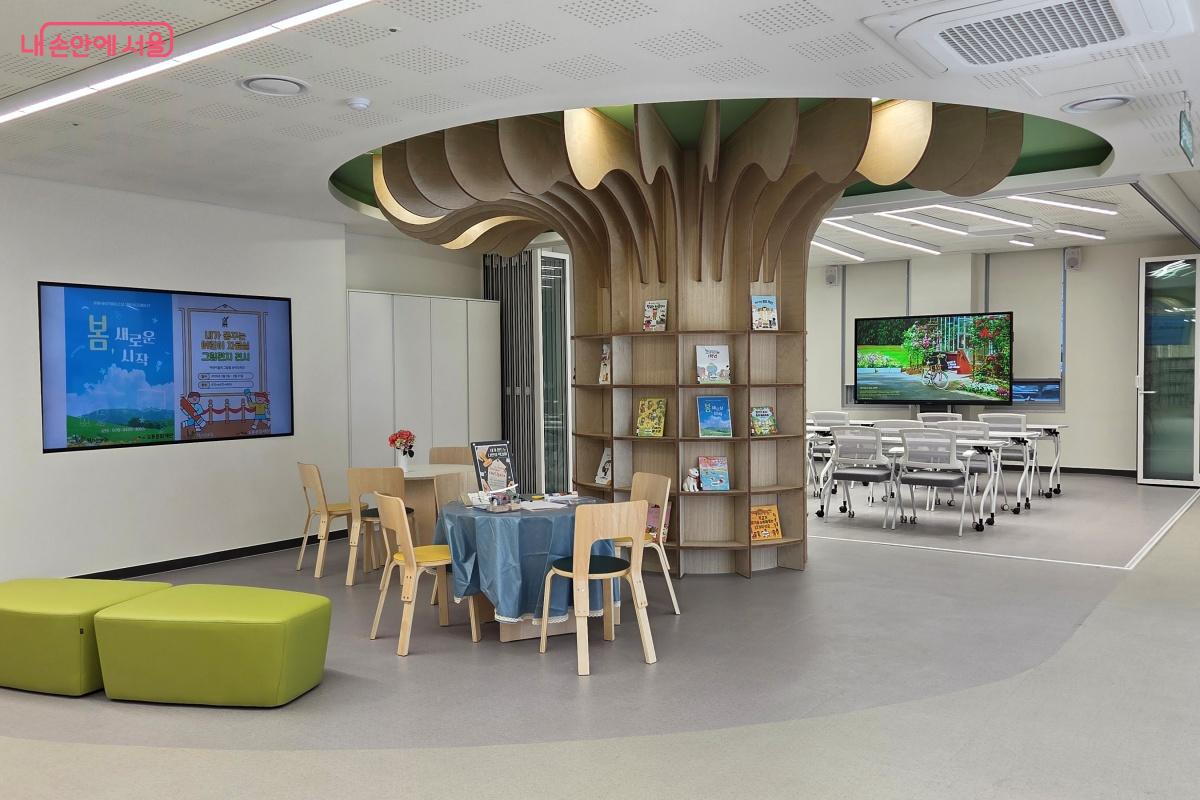 마음껏 창작활동을 할 수 있도록 조성된 &lsquo;다목적체험실&rsquo; ⓒ김미선