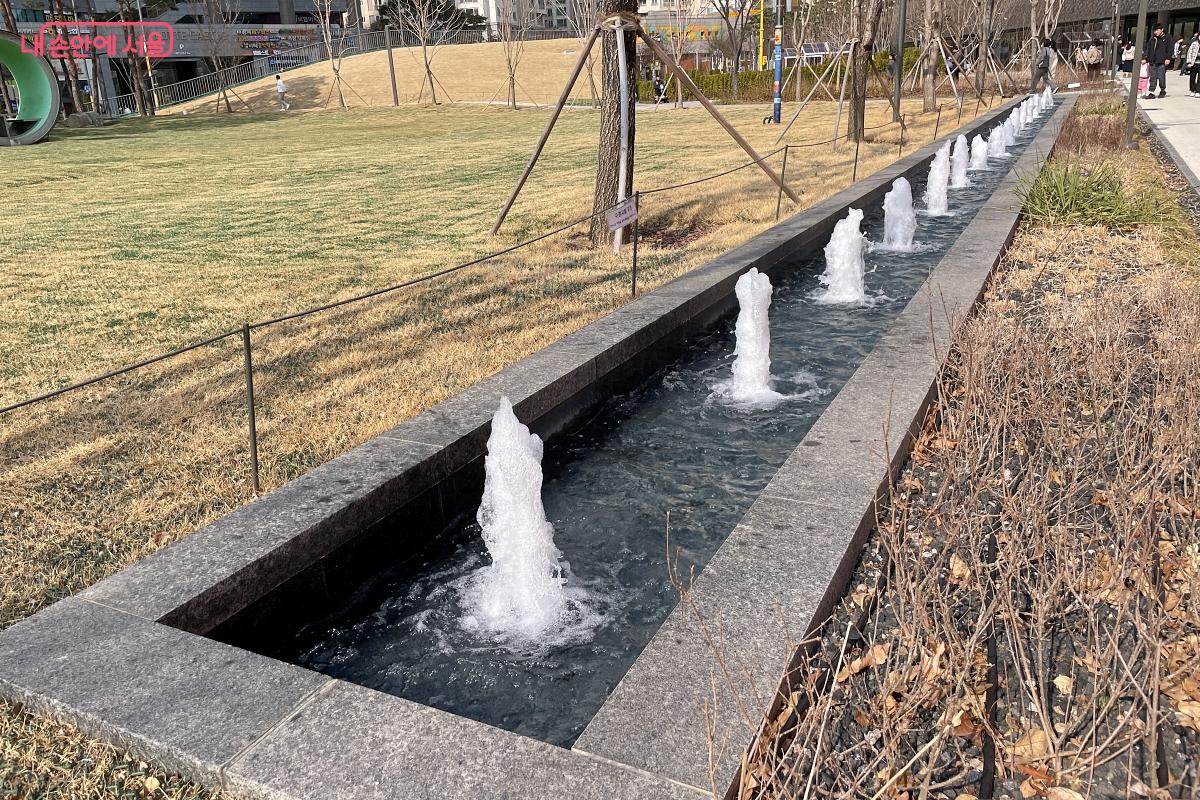 금나래 중앙공원 분수. ⓒ 김수경