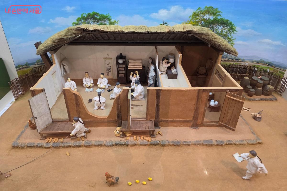 조선시대 서당 모형 &copy; 박승식