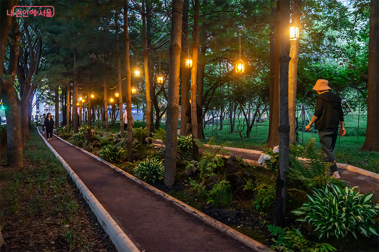 서울형 정원처방은 정원산책, 맨발걷기 등 생활 속 활동을 통해 몸과 마음의 긴장을 낮추도록 설계됐다.