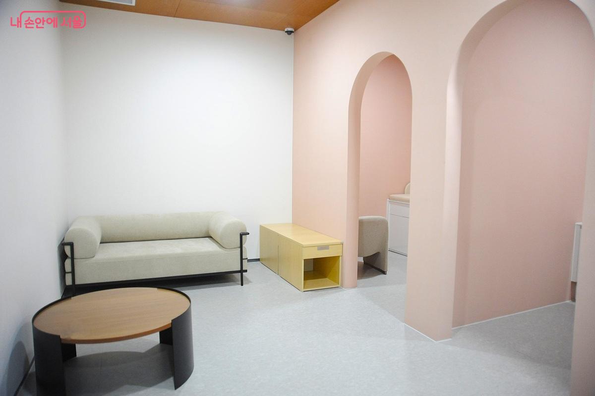 지하 2층의 수유실 &copy;조수봉