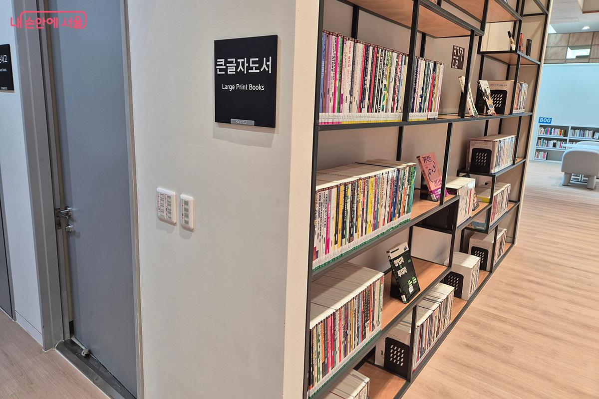 글자 크기, 행간, 자간을 확대하고 가독성을 높인 ‘큰글자도서’ ©백승훈