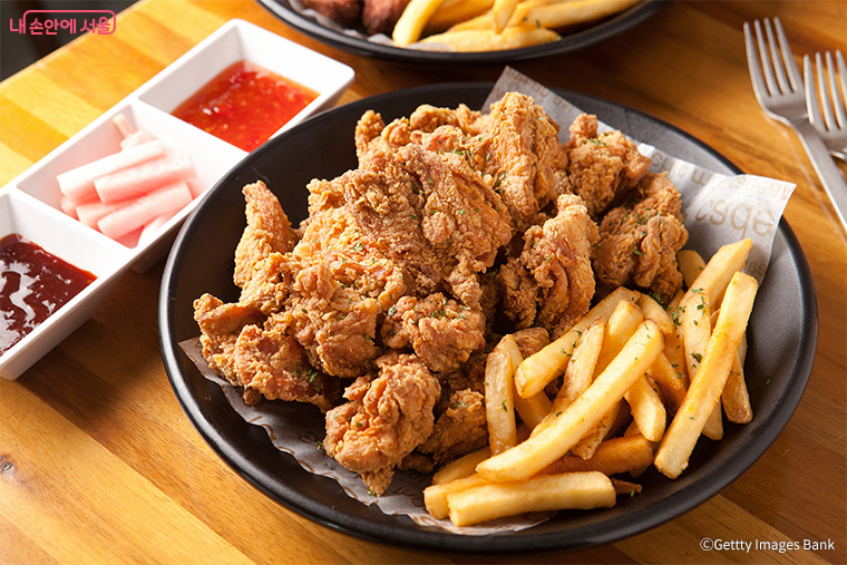 한국인에게 친숙한 음식, 치킨