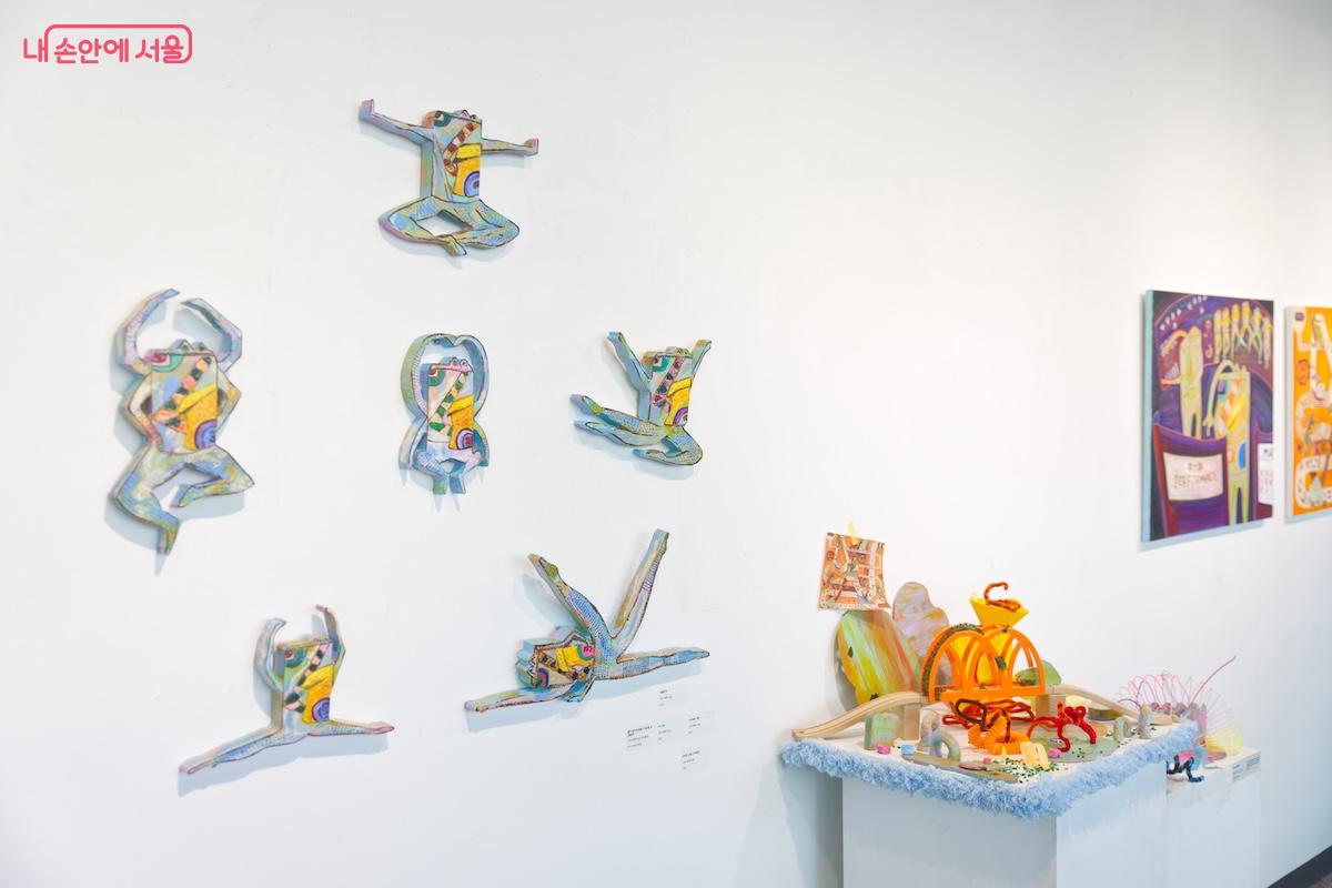 '문화철도959'는 입주작가들의 참신하고 재밌는 전시도 무료로 관람할 수 있는 곳이다. &copy;서지희