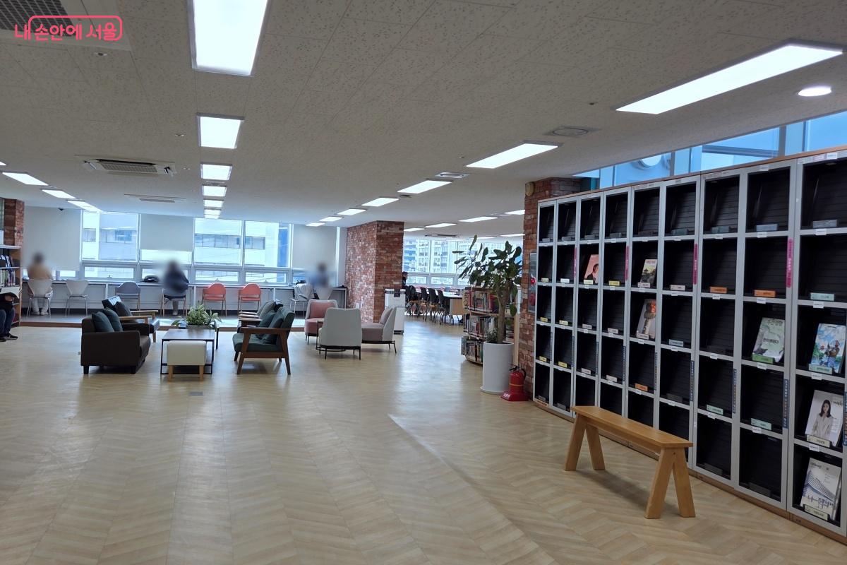 러닝커먼스로 도서 열람, 체험, 학습 및 전시, 공연의 장이 펼쳐질 예정이다. ⓒ김미선