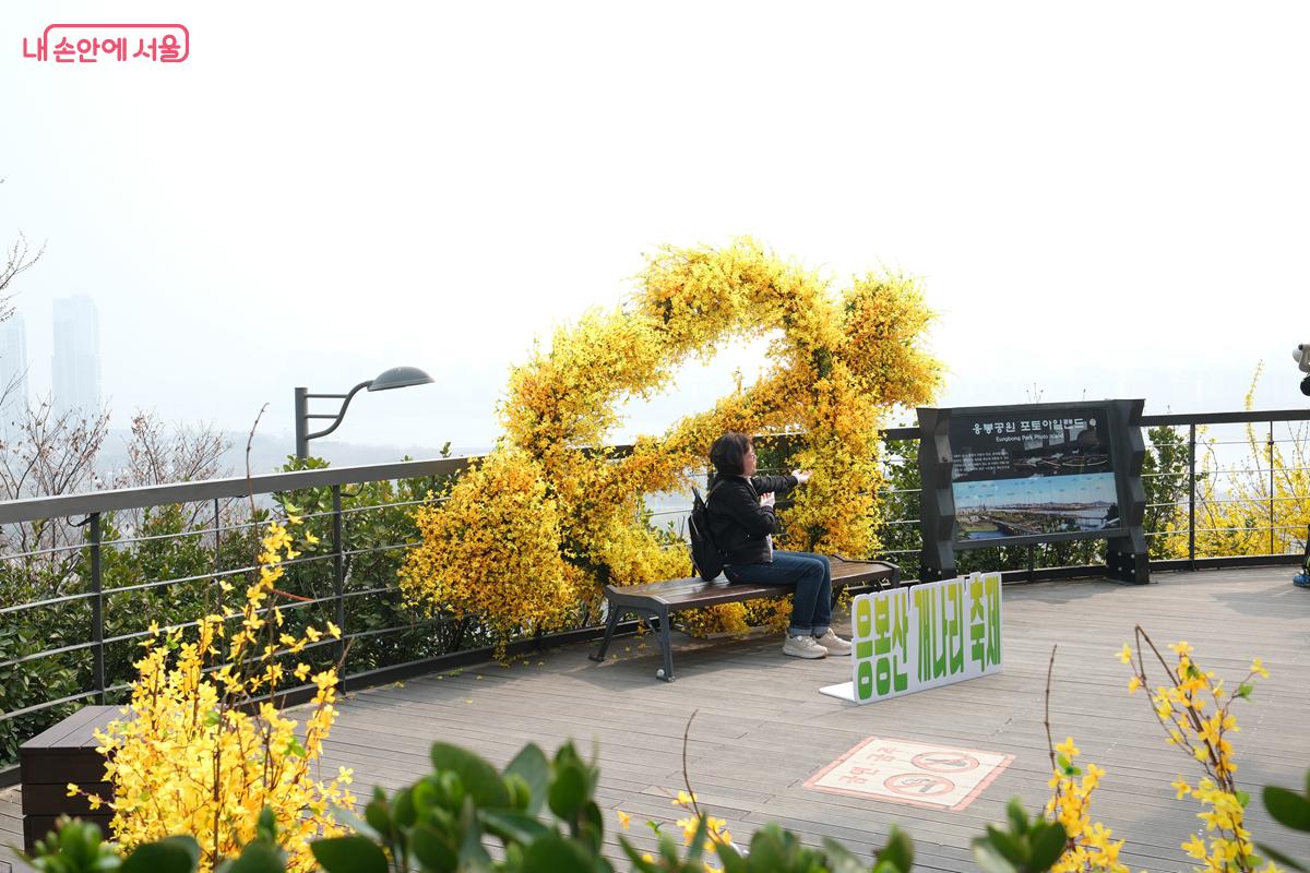 팔각정 주변으로 곳곳에 포토존이 마련되어 있다. &copy;박우영