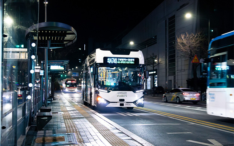 새벽동행 자율주행버스 A741 추가! 출근길 더 빨라진다