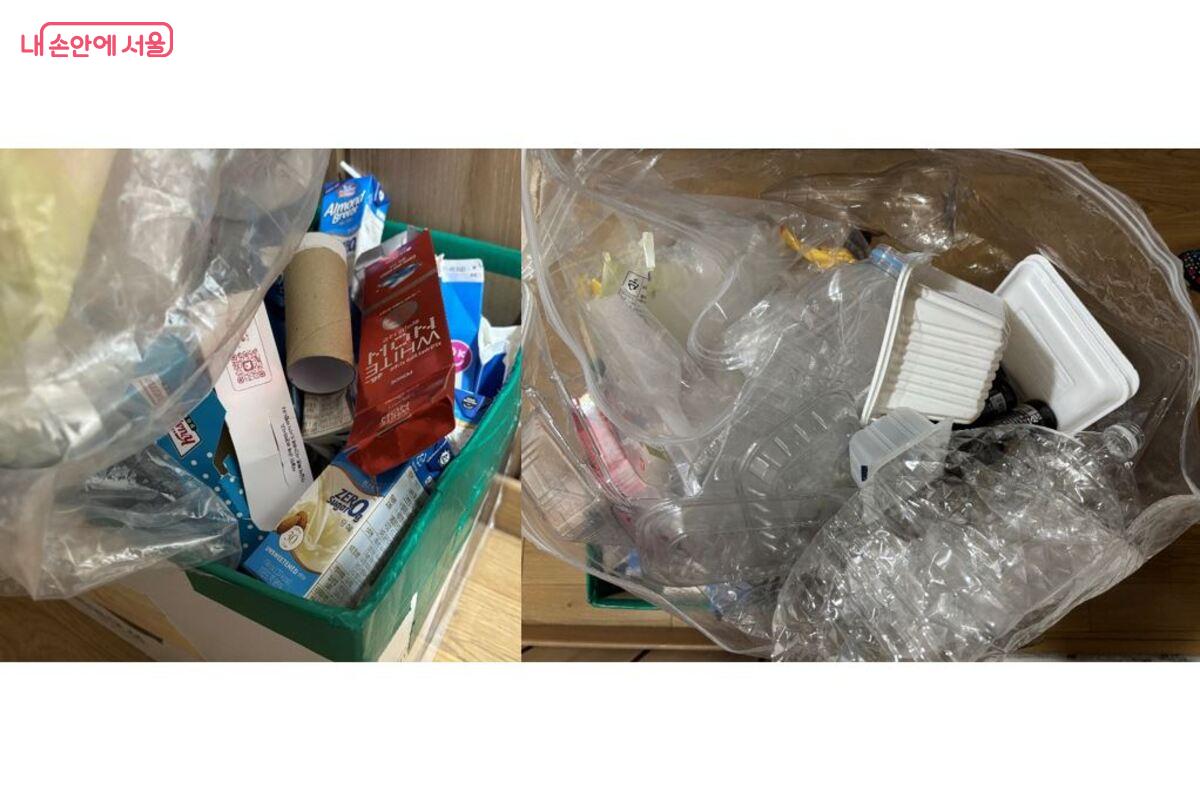 직접 실천한 분리배출 &copy;윤주영