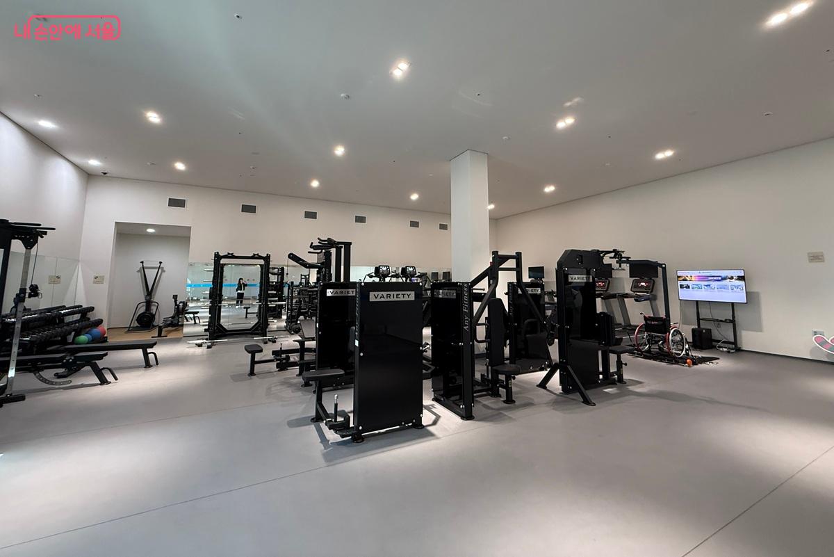 체력단련실 모습