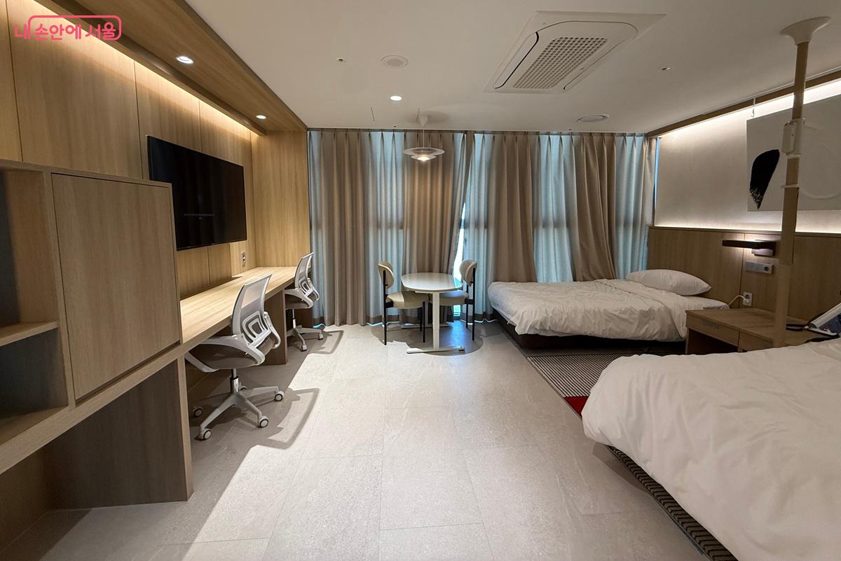 장애인 연수객실 전경