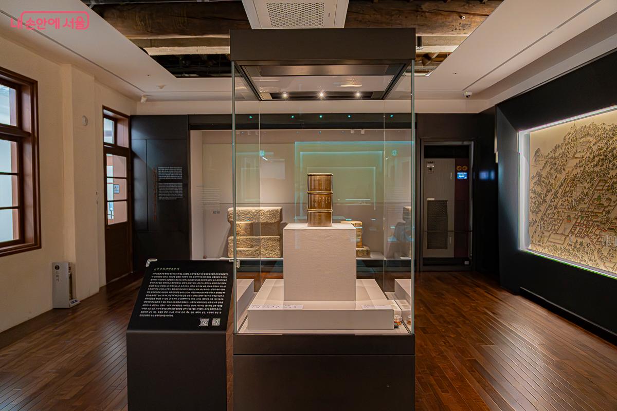 박물관 내부에서는 실제 측우기를 직접 볼 수 있다. ©김지연