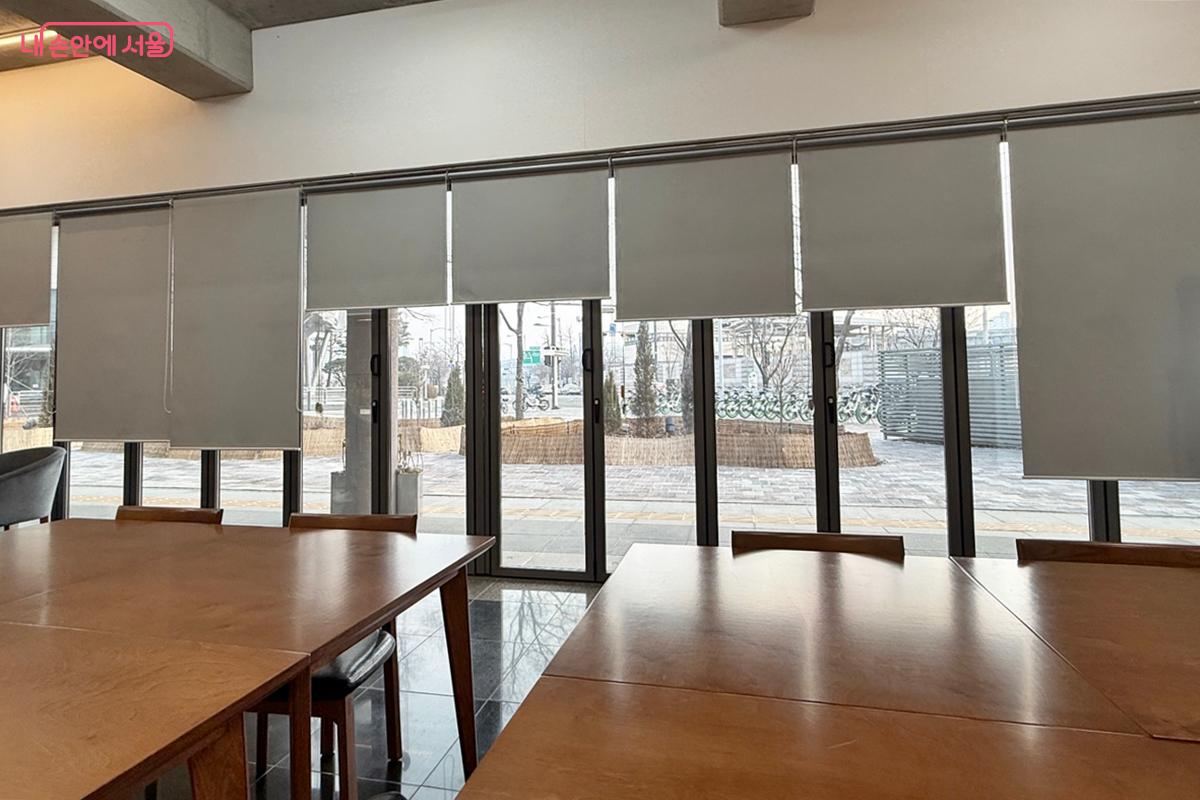 금천구 커뮤니티센터 내부 ⓒ임윤아