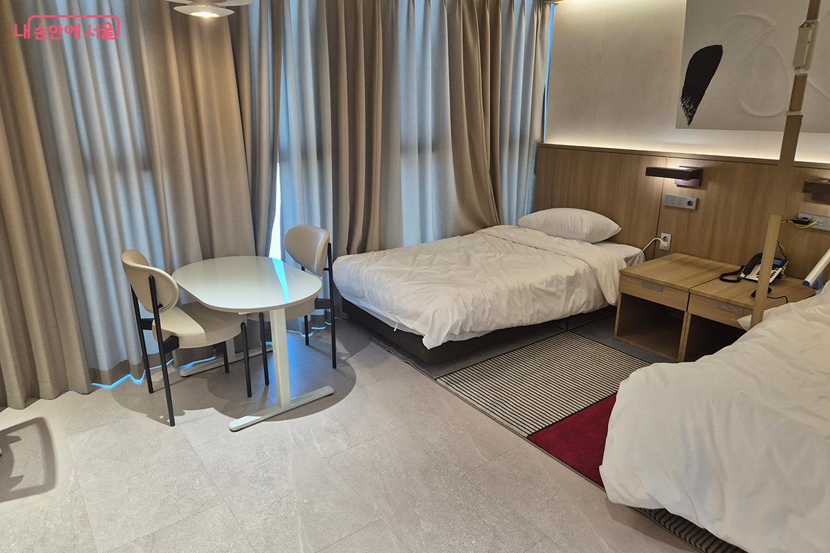 호텔급 최신식 설비를 갖춘 장애인 연수객실 &copy;백승훈