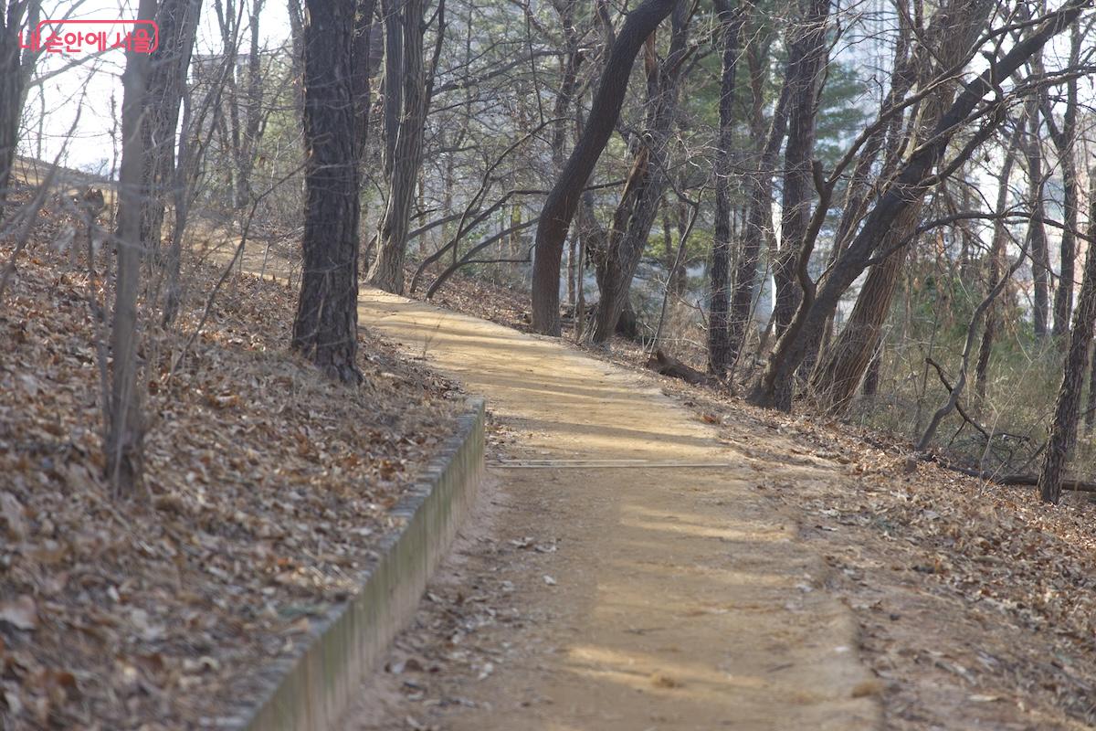 용왕산근린공원은 공원 곳곳에 다양한 산책로가 있어 인기가 많다. &copy;임중빈