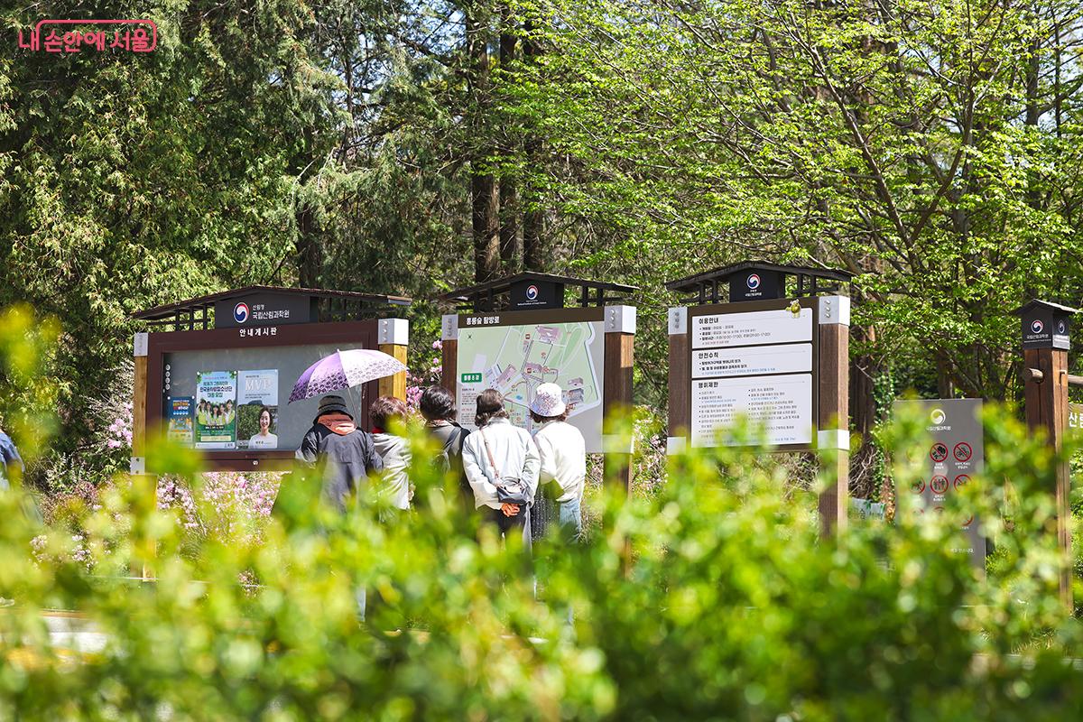 완연한 봄을 맞아 산책을 즐기러 나온 시민들 &copy;김주연