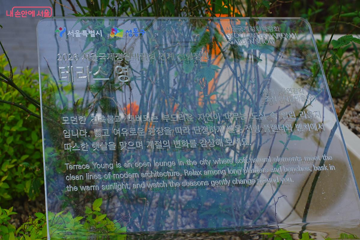 삭막한 건물과 대비되는 자연을 모듈형 플랜터에 담아낸 '테라스 영' &copy;김성무