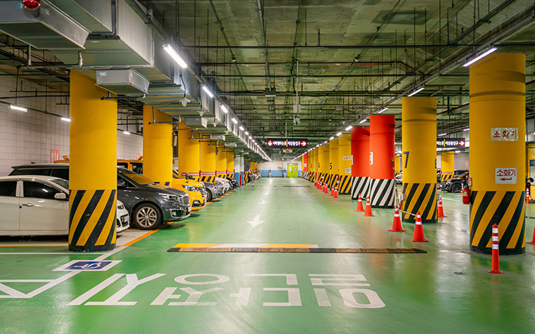 서울 공영주차장 5부제 안내 이미지