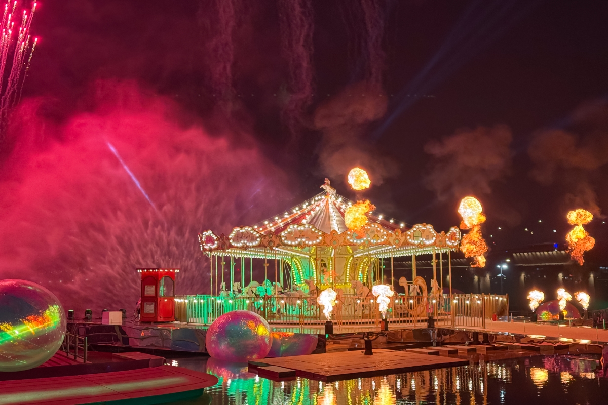 완벽한 봄의 완성! 한강을 무대로 펼쳐지는 환상적 축제 '스프링페스티벌'