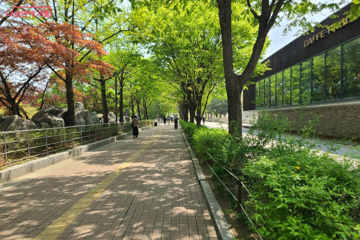 조각공원 가는 길 &copy;김미정