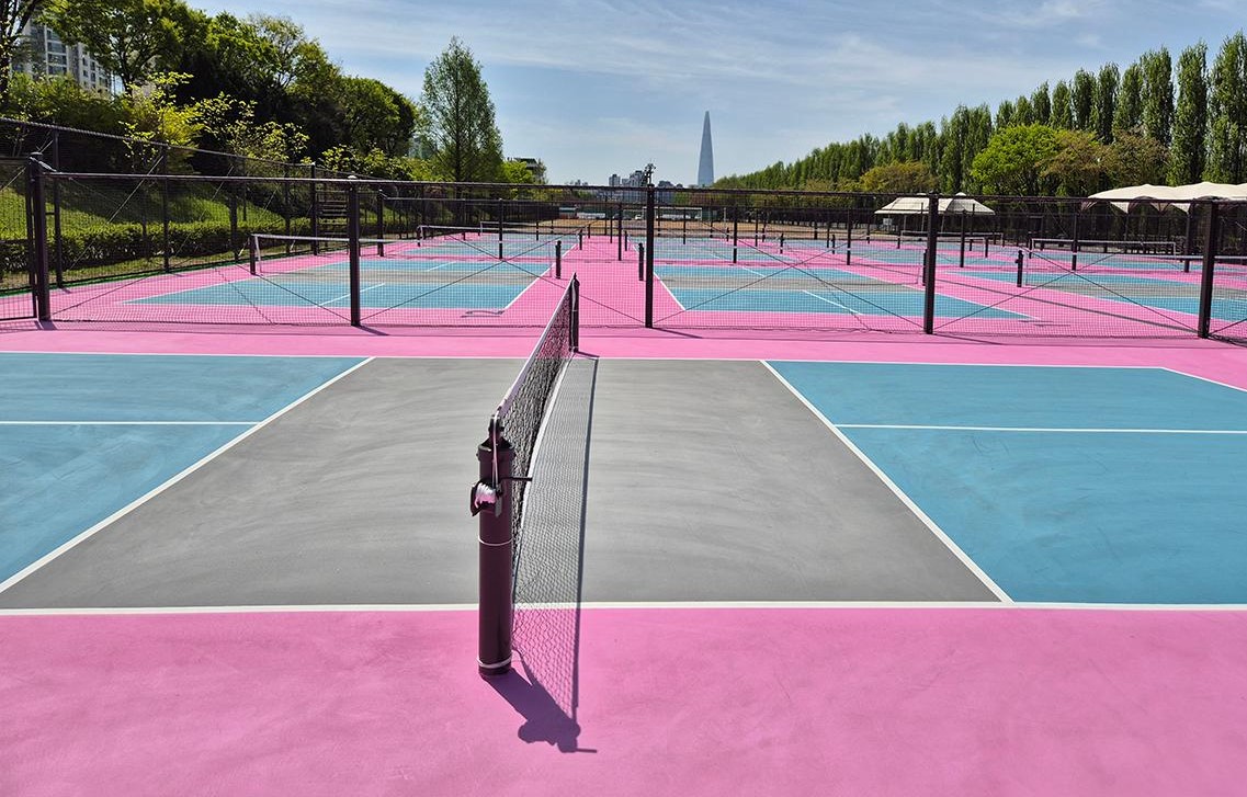 요즘 대세 '피클볼' 치러 한강 가요! '광나루 피클볼장' 정식 오픈