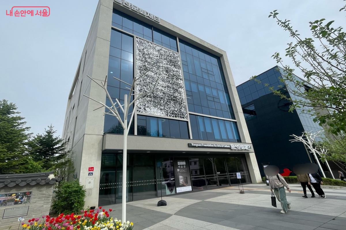 한강진역과 가까운 용산문화재단 ⓒ이정민 