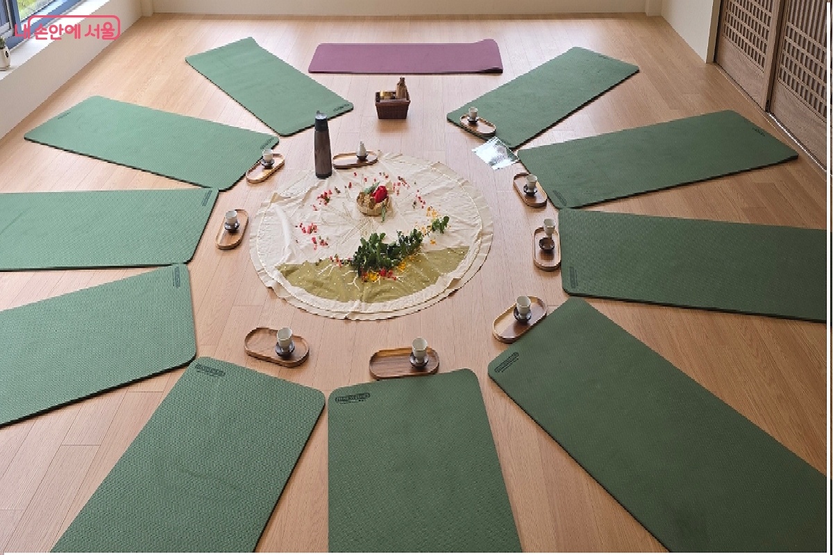 소중한 나 자신에게 집중하는 명상의 시간 &copy;최윤정