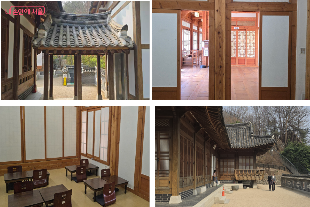 전통 기법으로 제작된 기와, 철거 과정에서 나온 기와를 사용했다. ©최윤정