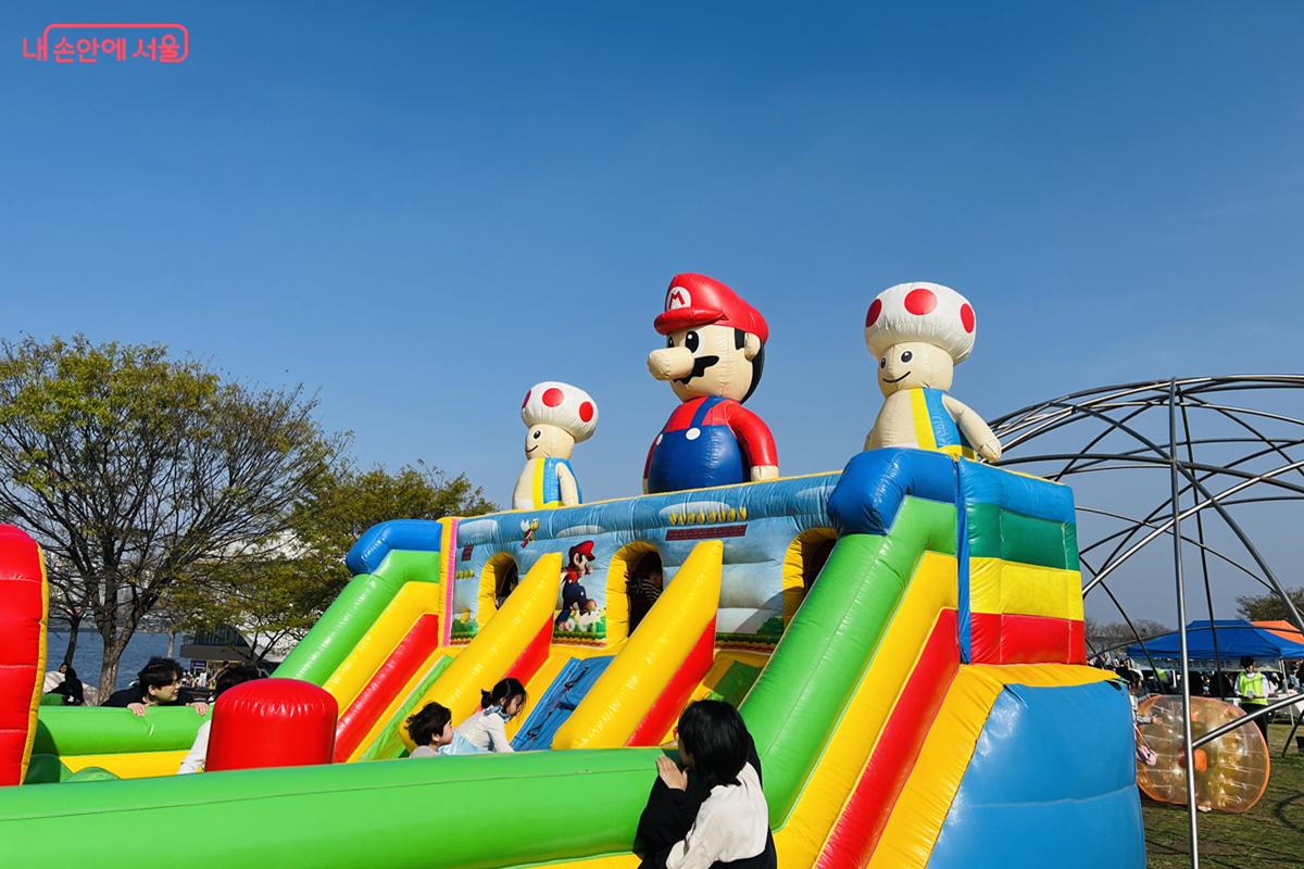 주말 특화형 야외 놀이터 '여기저기 서울형 키즈카페'도 열렸다. ©김경선