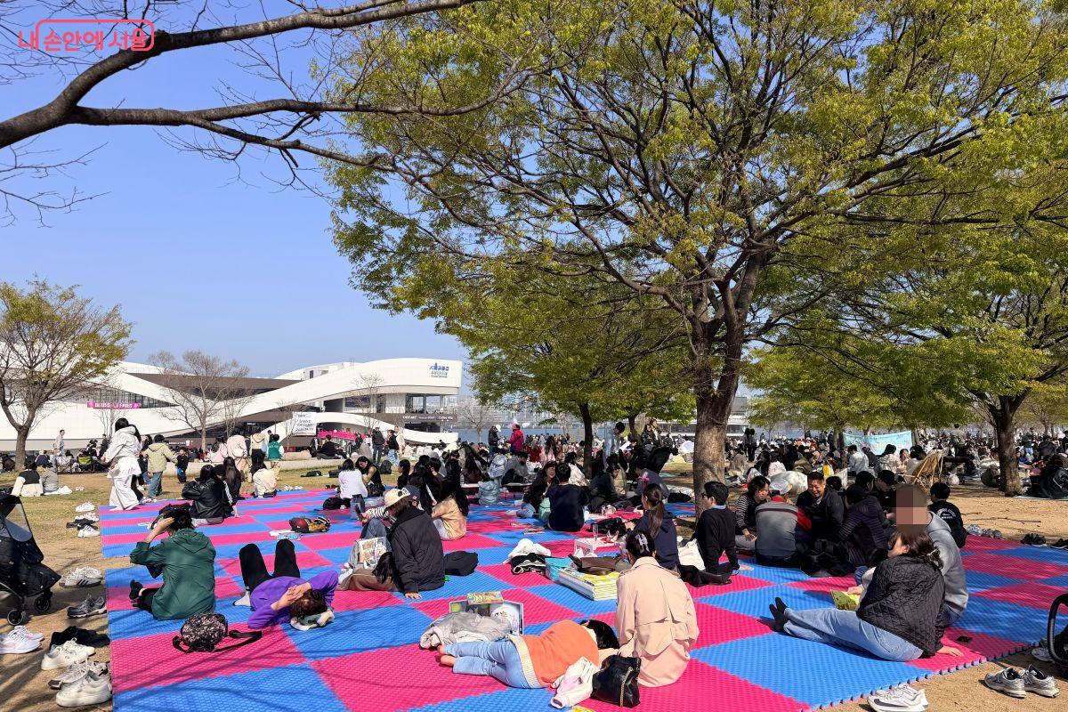 4월 11일 부터 5월 23일까지 매주 토요일 책읽는 한강공원이 열린다. ⓒ노윤지