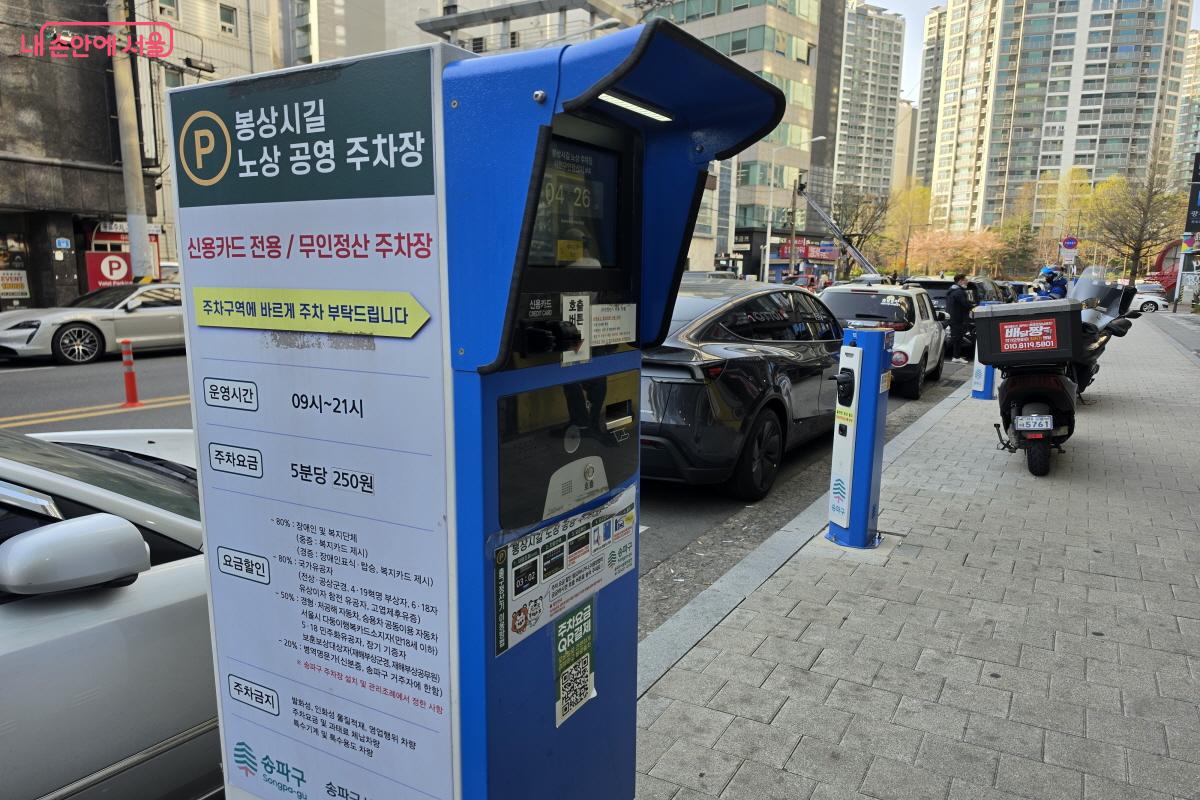 4월 8일부터 공영주차장에서 차량 5부제가 시행 중이다. &copy;조수연