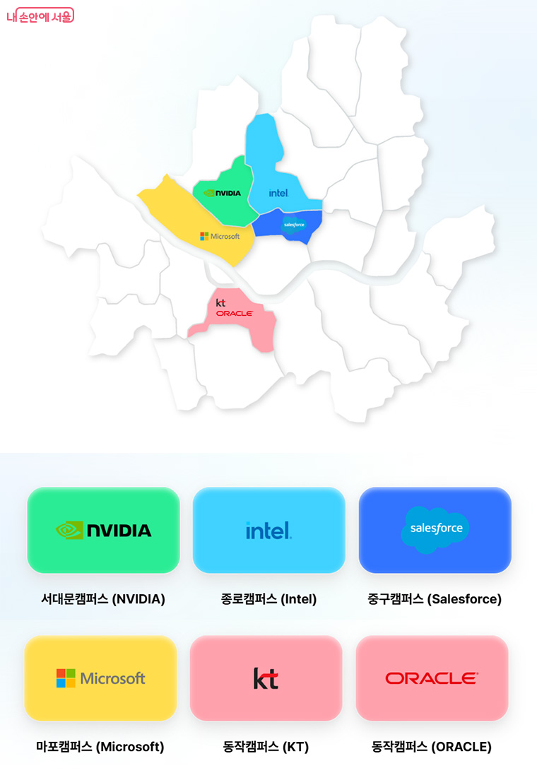 글로벌 빅테크 기업과 협력을 강화한 &lsquo;빅테크 전담 캠퍼스가 운영된다. 
