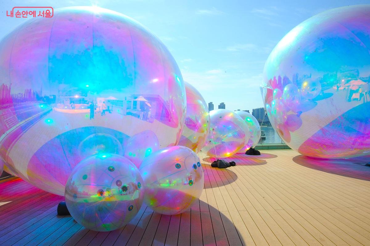&lsquo;볼풀 놀이터&rsquo;의 인기 포토존 &copy;조수봉