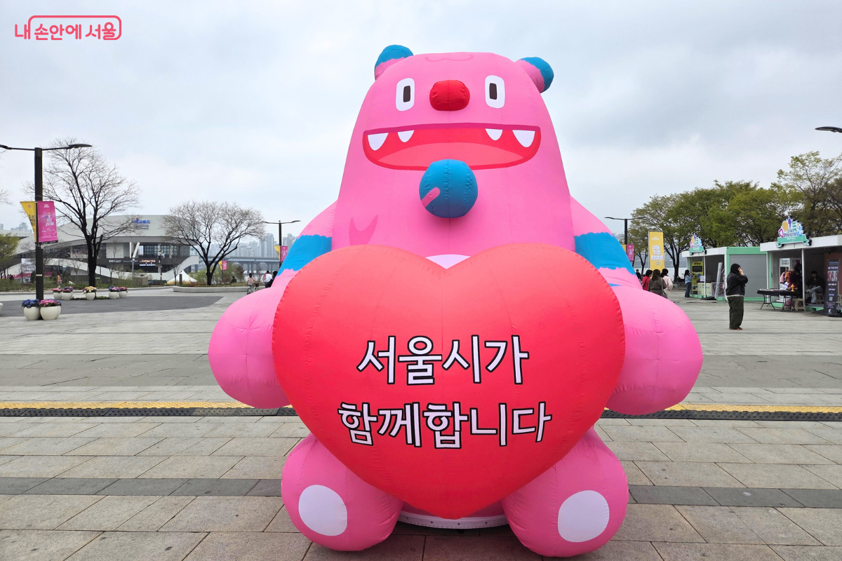 귀여운 서울 캐릭터 해치 모습 ⓒ김승아