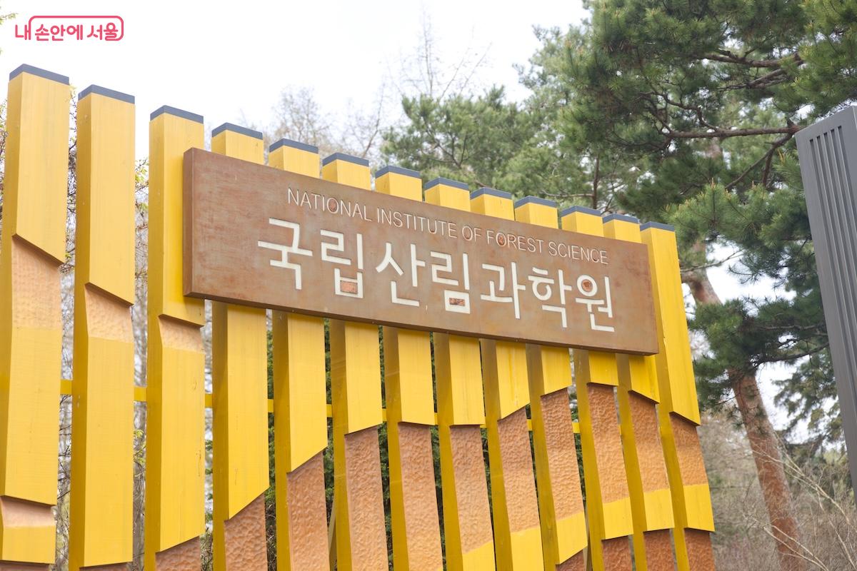 홍릉숲이 있는 국립산림과학원을 이제 평일에도 방문할 수 있게 되었다