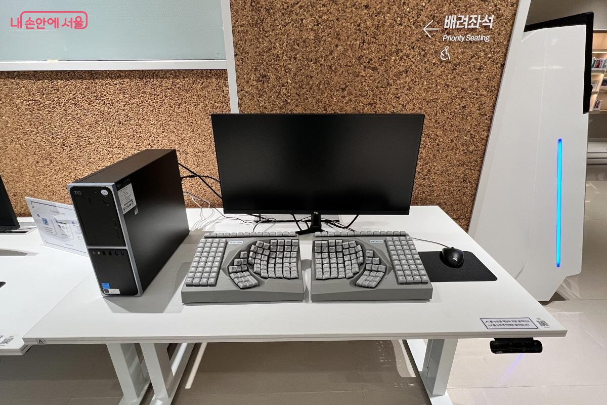 배려 좌석이 마련되어 있어 세심함이 느껴진다. &copy;박지영