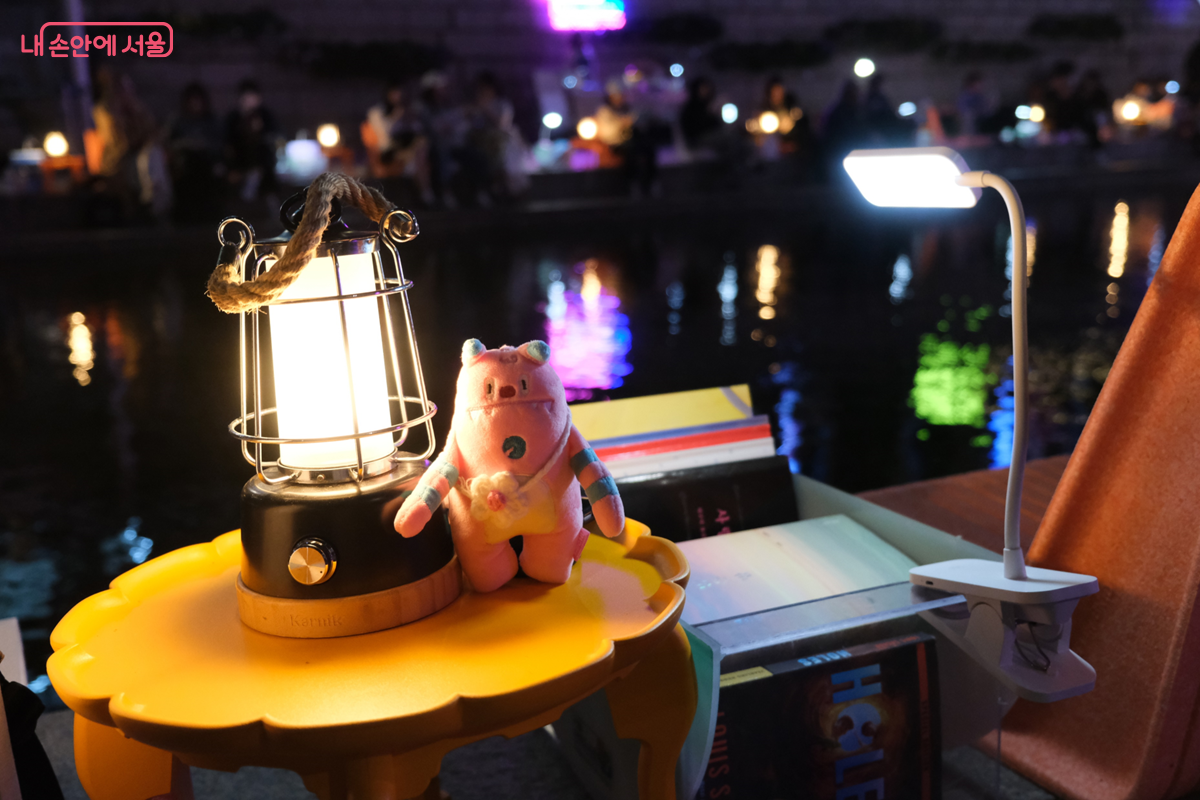 해치 키링과 함께 참여한 2026 서울야외도서관 ⓒ 김미선