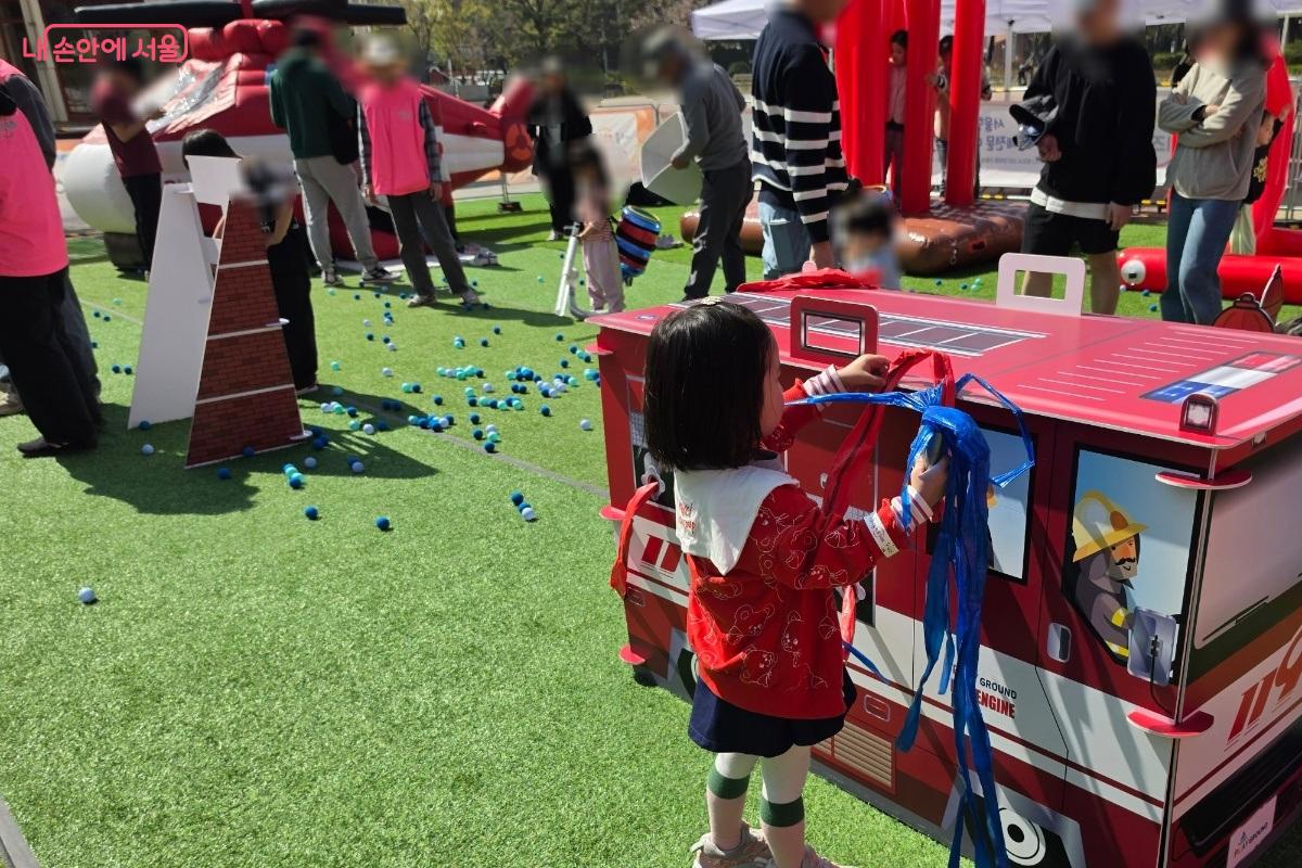 소방서 직업 체험 공간 &copy;황승희