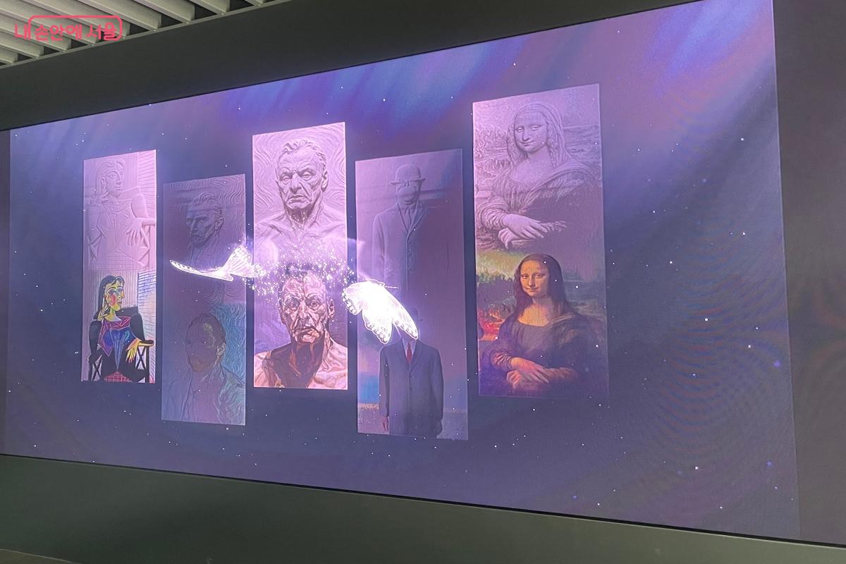 선정된 작품들을 3D로 구현했다. ⓒ용산문화재단 