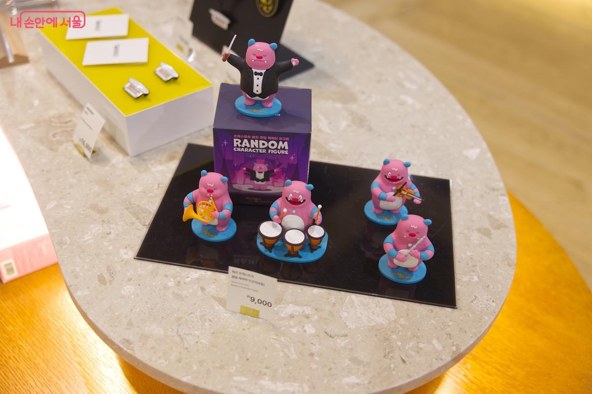 개편과 함께 새롭게 탄생한 오케스트라 관련 다섯 캐릭터 &copy;임중빈