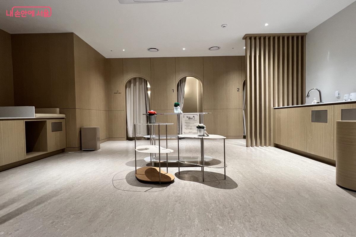 수유실도 이용할 수 있다. &copy;박지영