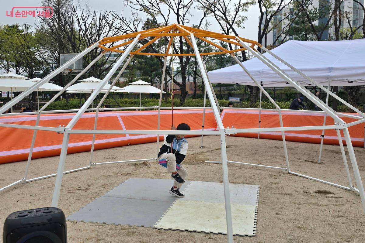 연 나이 기준 4세부터 9세 사이의 아동이라면 누구나 이곳을 이용할 수 있다. ⓒ김은주