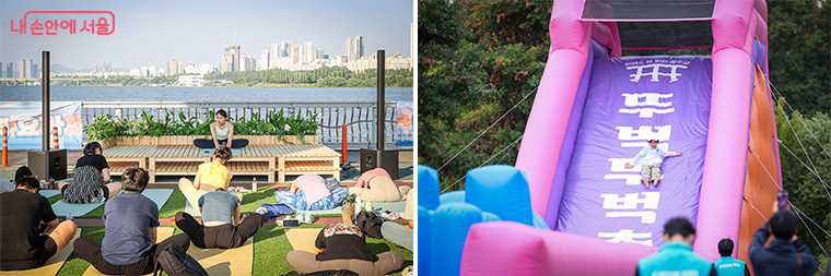 선셋요가, 달빛놀이터의 '뚜뚜바운스'