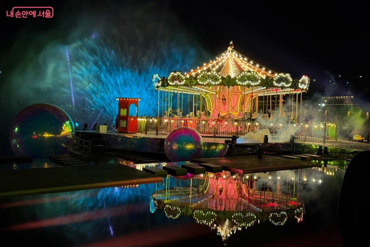 서울스프링페스티벌의 하이라이트 '시그니처쇼'가 펼쳐졌다. ⓒ박소예