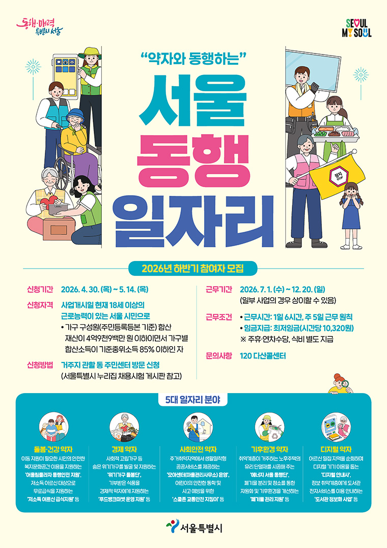 약자와 동행하는 서울동행일자리