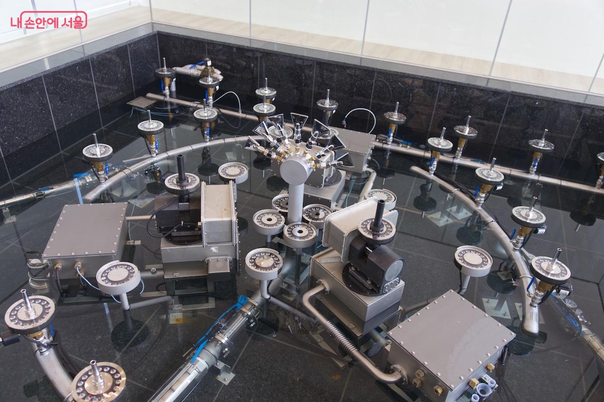 노원우이마루 실내에 위치한 실내 음악분수는 4월 10일부터 가동될 예정이다