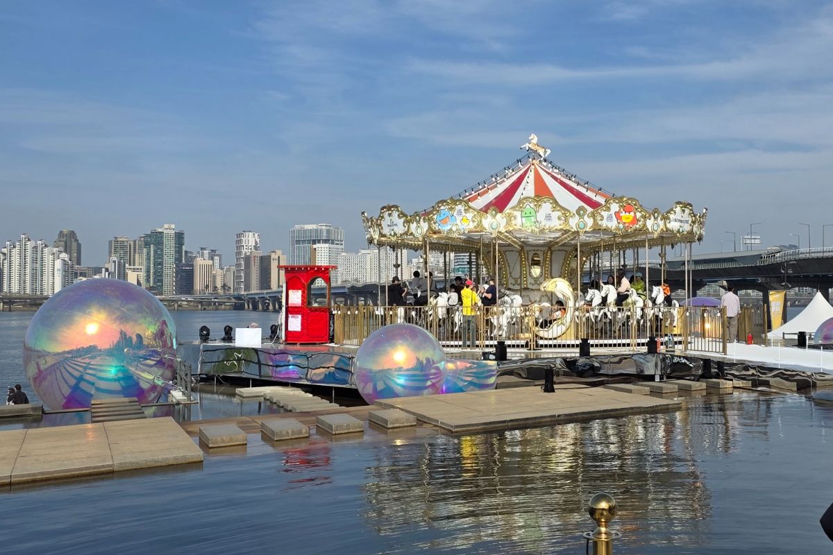 보물찾기&middot;회전목마&middot;워터볼&hellip;한강에 다 있다! 아이와 함께한 봄축제