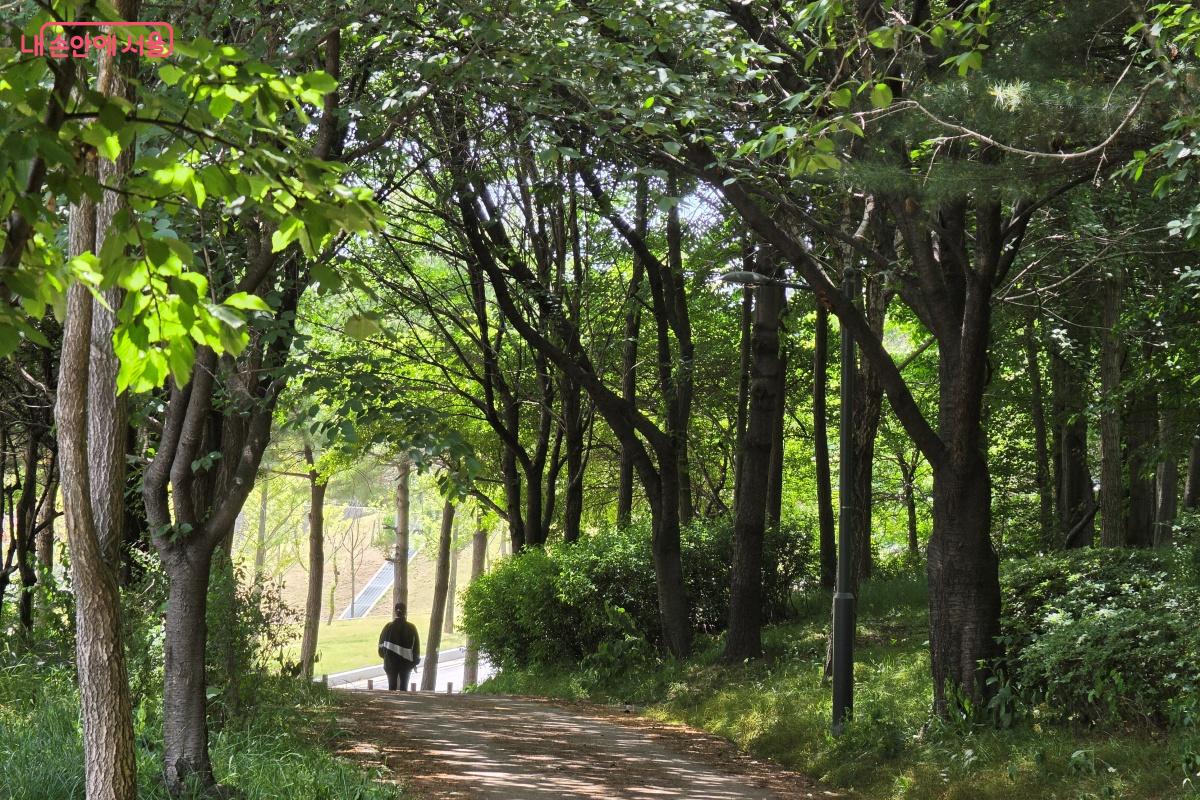 서울물재생공원 주변으로 조성된 산책로 &copy;박승식